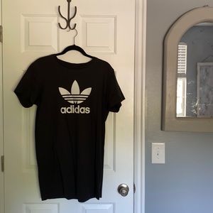 adidas tee shirt dress